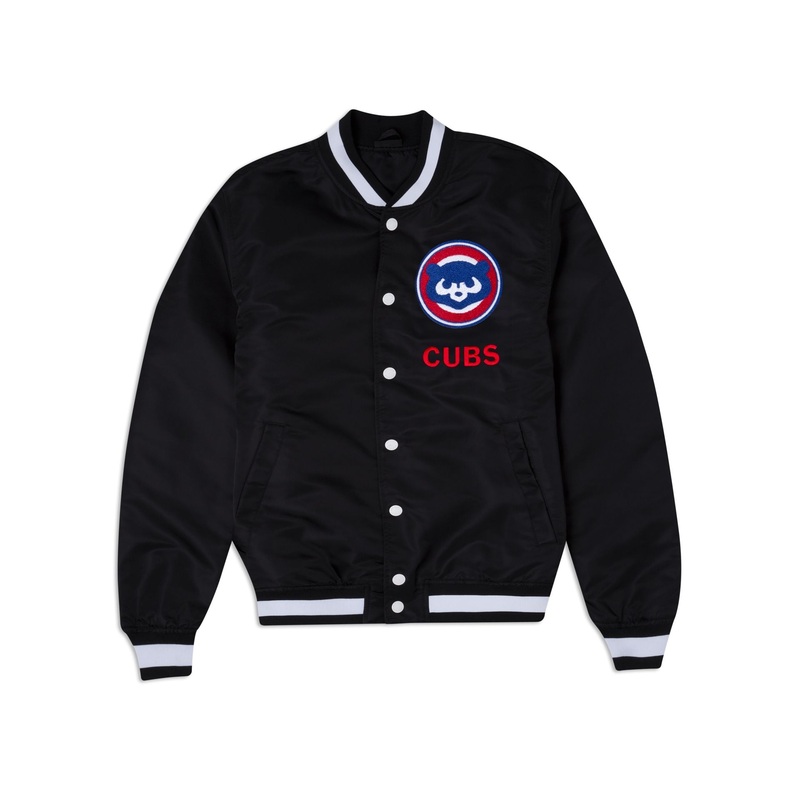 Chicago Cubs Logo Select Black Jacket
