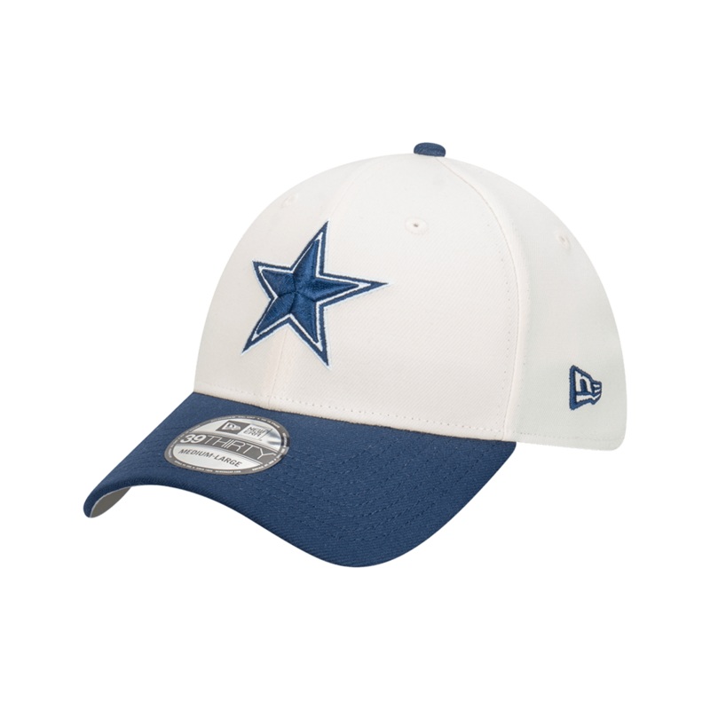 Dallas Cowboys New Era NFL Team 2T 39THIRTY Stretch-Fit Hat – Chrome