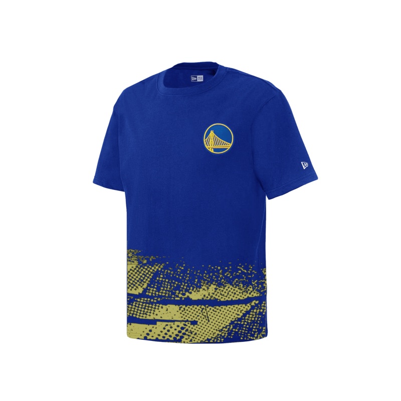 Golden State Warriors New Era NBA 24-25 Tip-Off T-Shirt – Blue