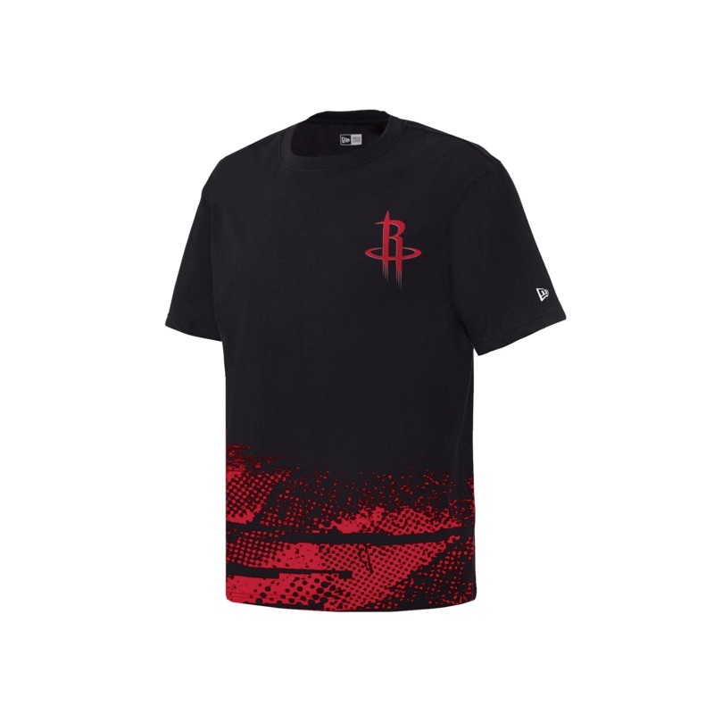 Houston Rockets New Era NBA 24-25 Tip-Off T-Shirt – Black