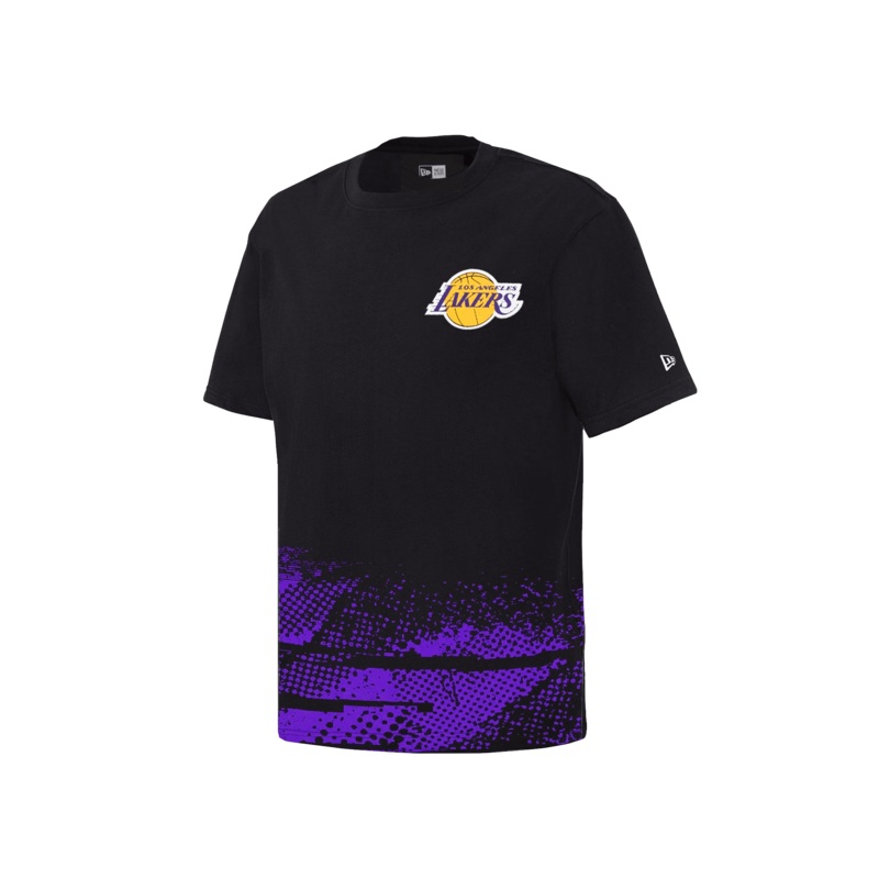 Los Angeles Lakers New Era NBA 24-25 Tip-Off T-Shirt – Black