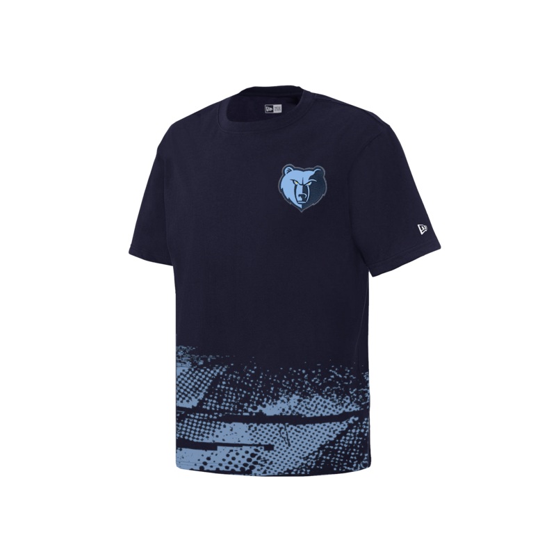 Memphis Grizzlies New Era NBA 24-25 Tip-Off T-Shirt – Navy
