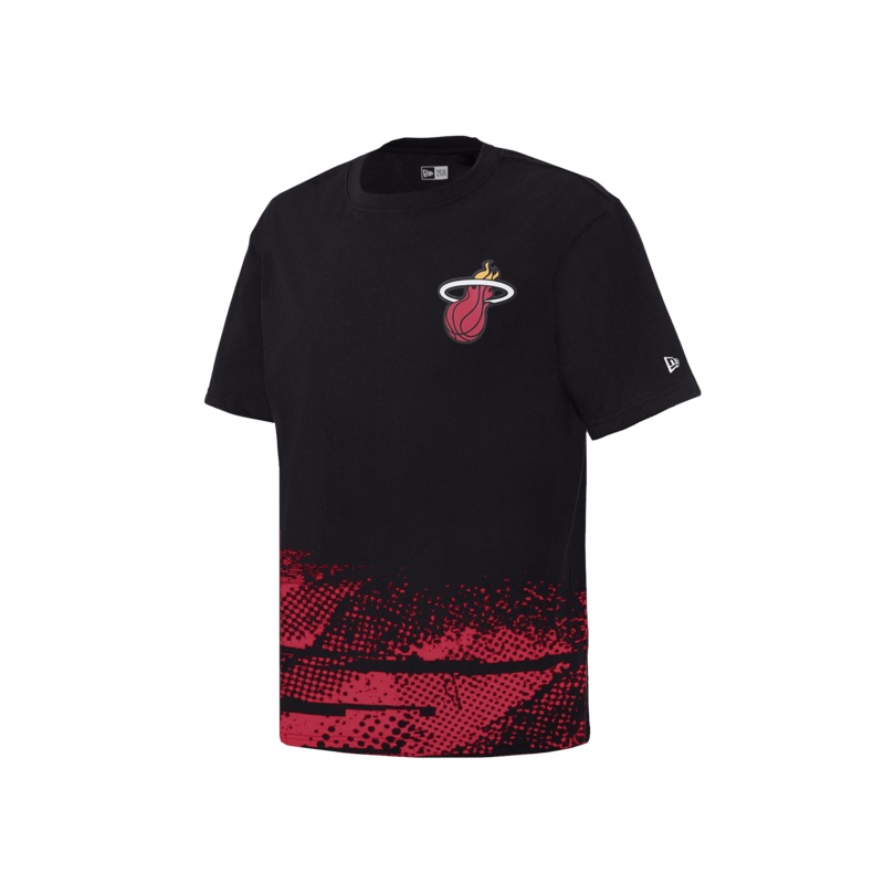 Miami Heat New Era NBA 24-25 Tip-Off T-Shirt – Black