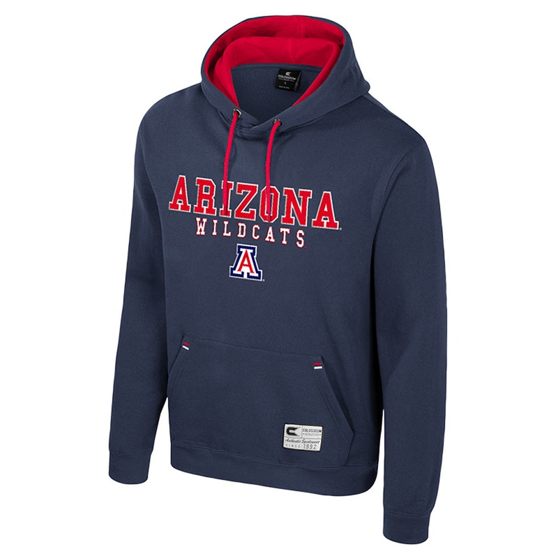 NCAA Arizona Wildcats Colosseum Zion Team Fleece Pullover Hoodie