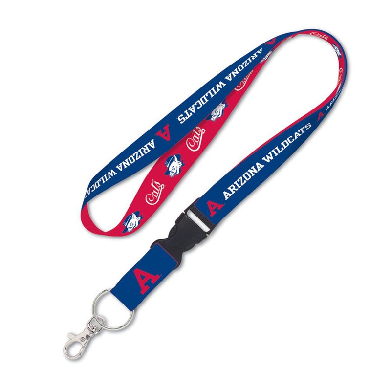 NCAA Arizona Wildcats WinCraft “A”/Cats Reverse Lanyard