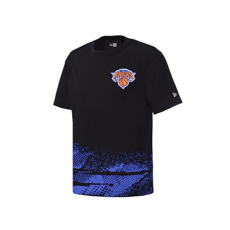 New York Knicks New Era NBA 24-25 Tip-Off T-Shirt – Black