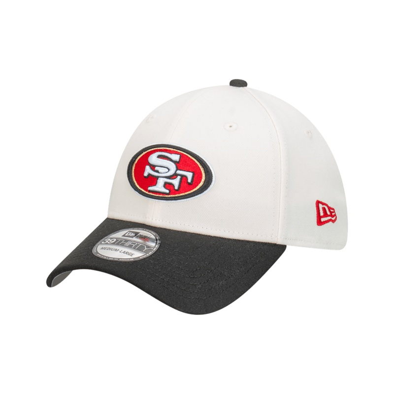 San Francisco 49ers New Era NFL Team 2T 39THIRTY Stretch-Fit Hat – Chrome