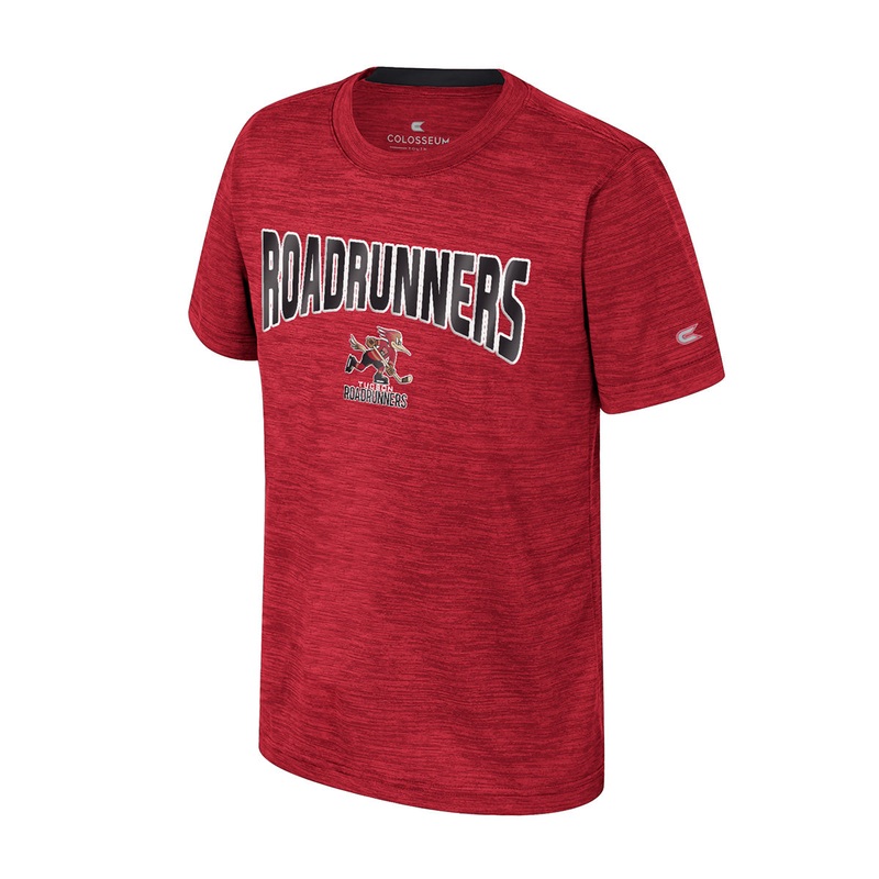 Tucson Roadrunners Youth Colosseum Rylos T-Shirt – Red