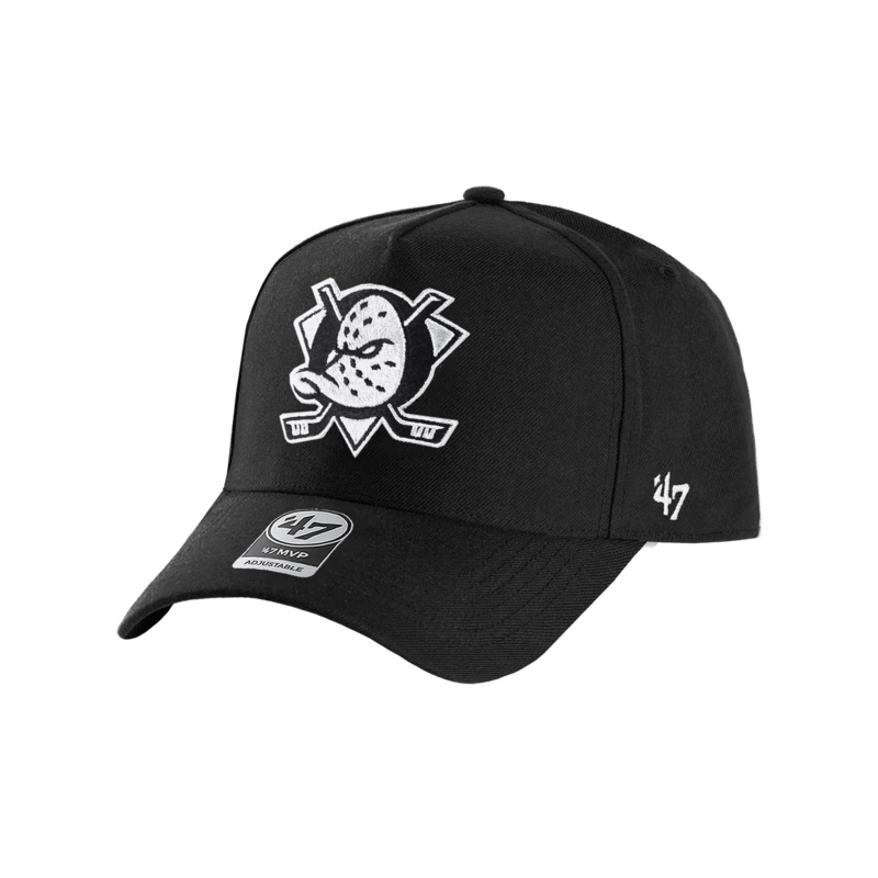 Anaheim Ducks ’47 NHL Tonal MVP DT Snapback Hat – Black