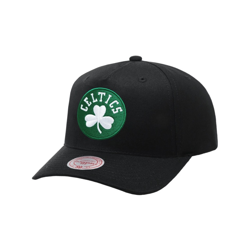 Boston Celtics Mitchell & Ness NBA HWC MVP Snapback Hat – Black