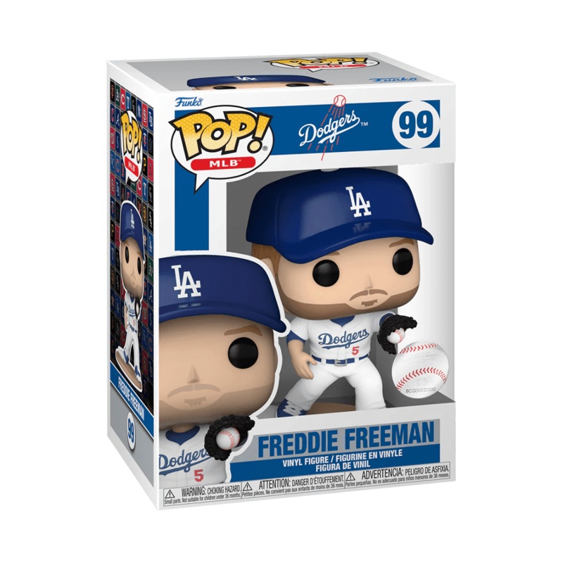 Freddie Freeman Los Angeles Dodgers Funko MLB 99 Pop Figure – White
