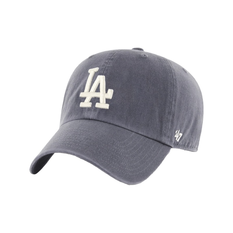 Los Angeles Dodgers ’47 MLB Team Clean Up Strapback Hat – Vintage Navy