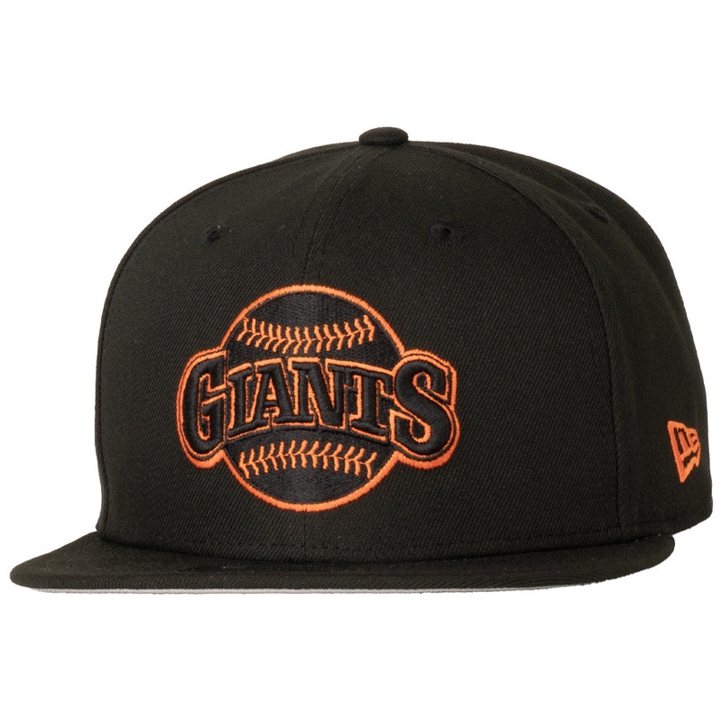 MLB San Francisco Giants New Era Team Color Pop 9FIFTY Snapback Hat – Black
