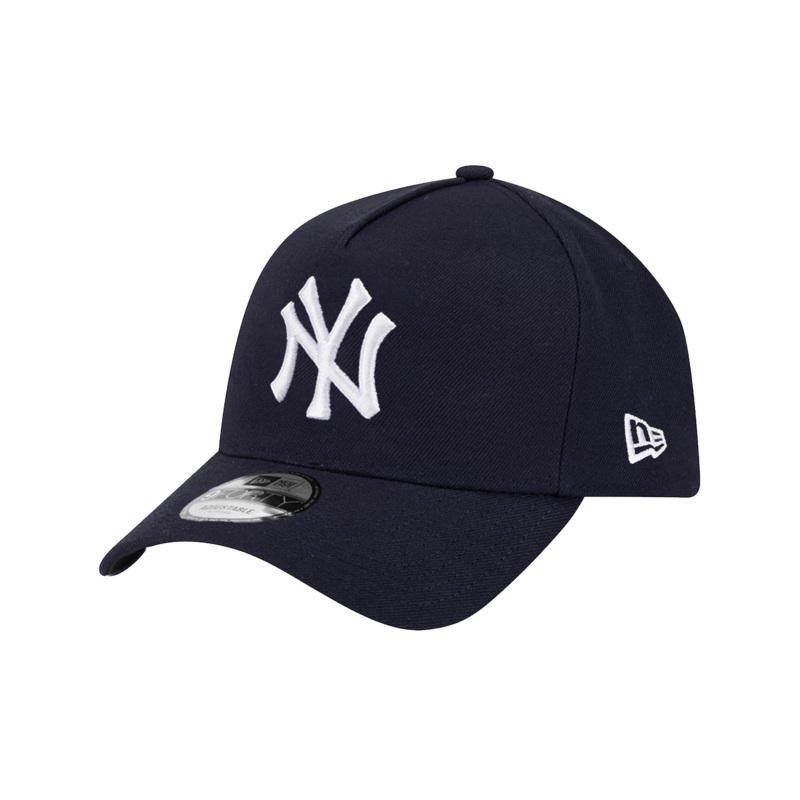 New York Yankees New Era MLB Team 9FORTY A-Frame Snapback Hat – Navy