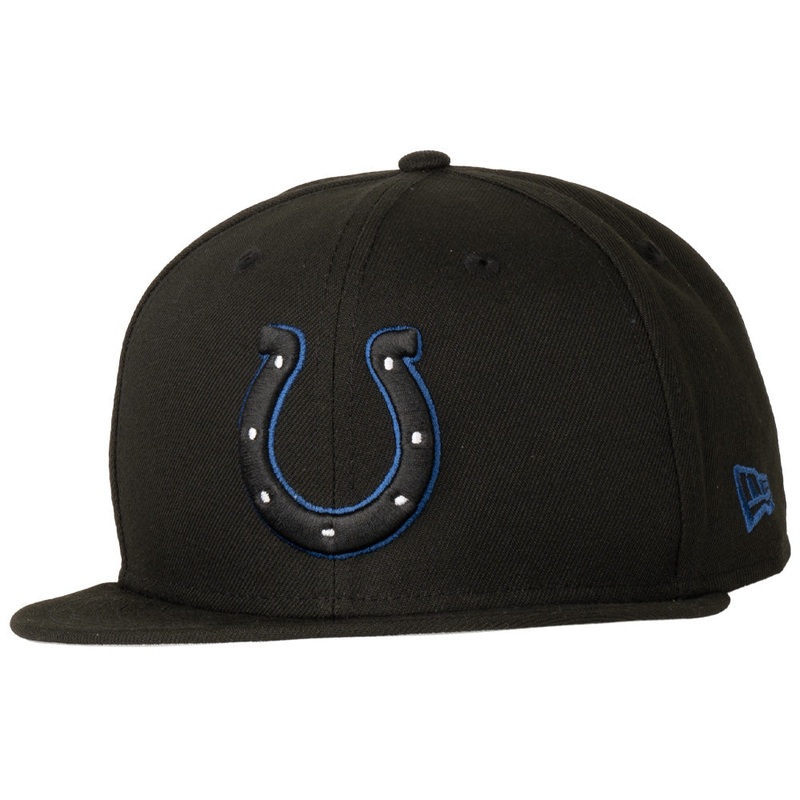 NFL Indianapolis Colts New Era Team Color Pop 9FIFTY Snapback Hat – Black
