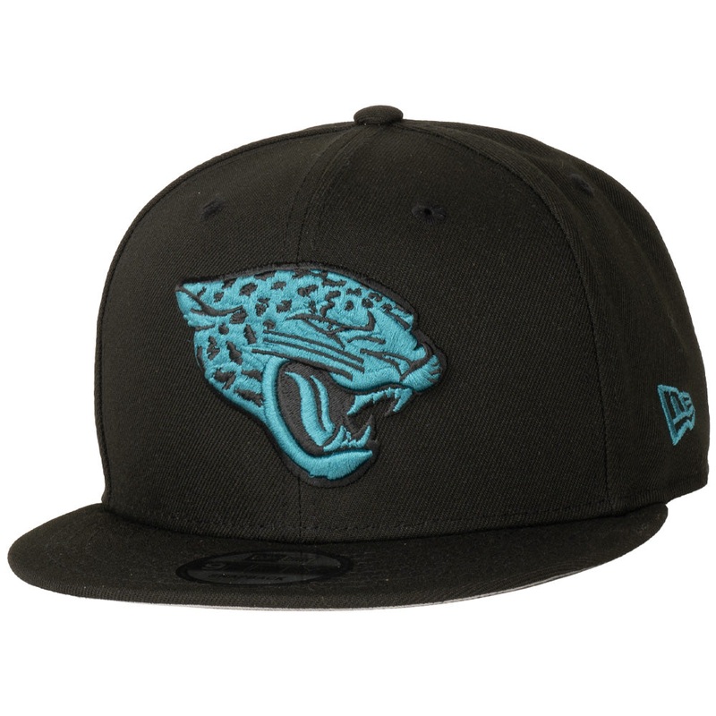 NFL Jacksonville Jaguars New Era Team Color Pop 9FIFTY Snapback Hat – Black