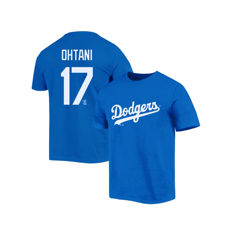 Shohei Ohtani Los Angeles Dodgers Majestic MLB Player T-Shirt – Blue