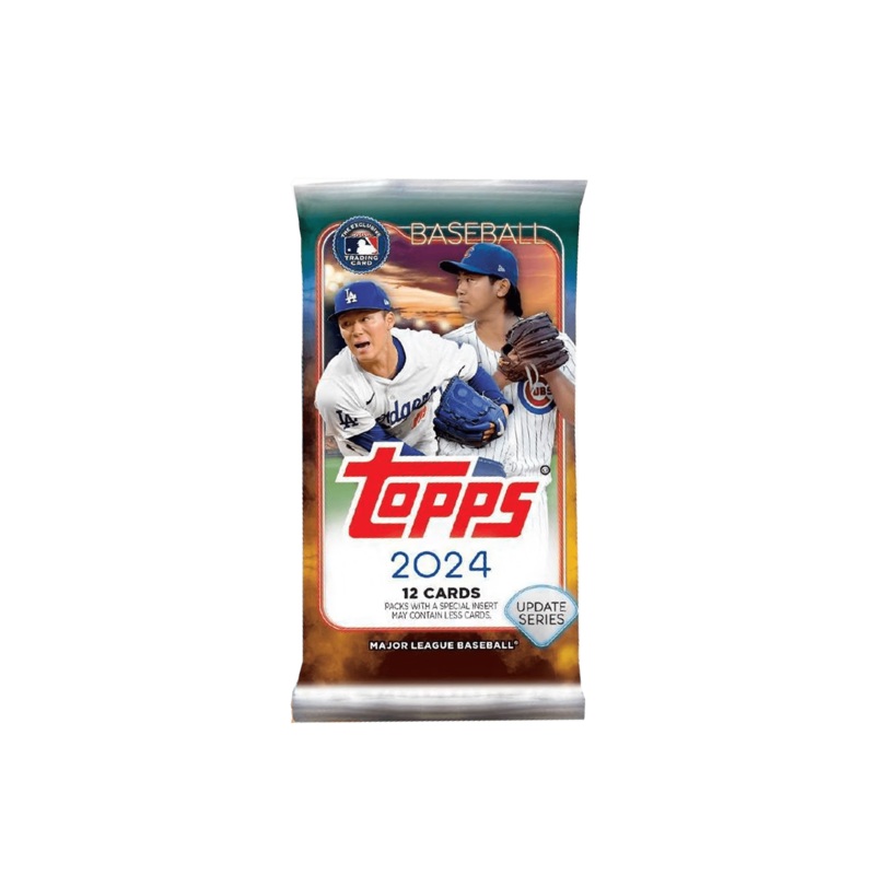 2024 Topps MLB Update Series Baseball Trading Card Retail Pack