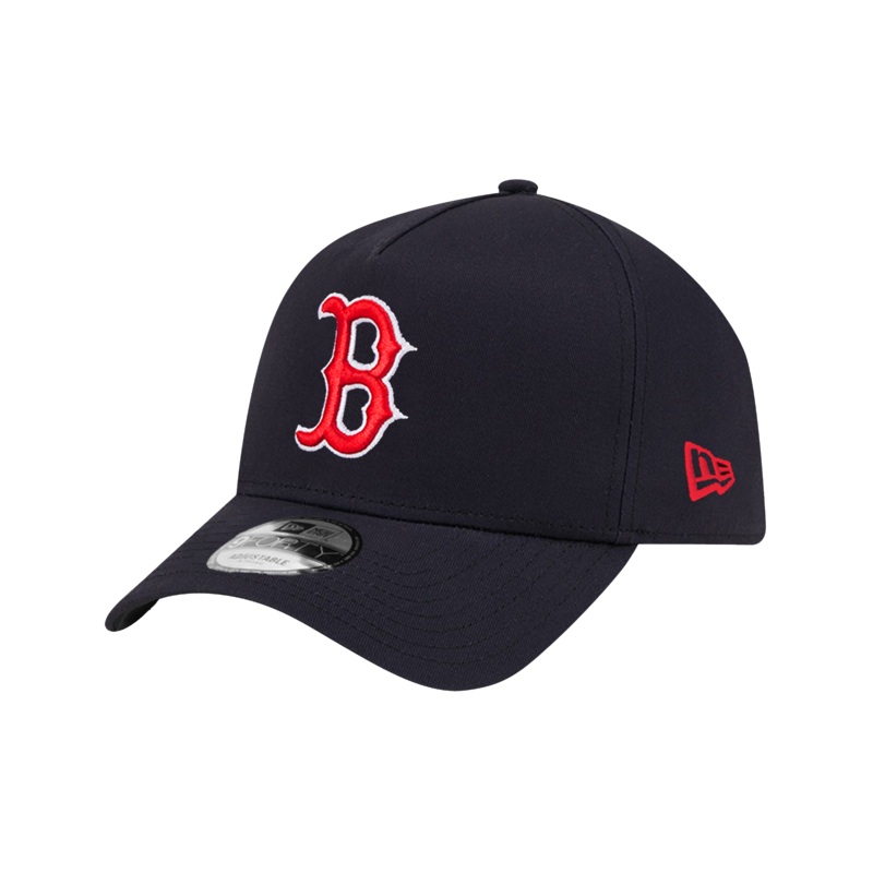 Boston Red Sox New Era MLB Team 9FORTY A-Frame Snapback Hat – Navy