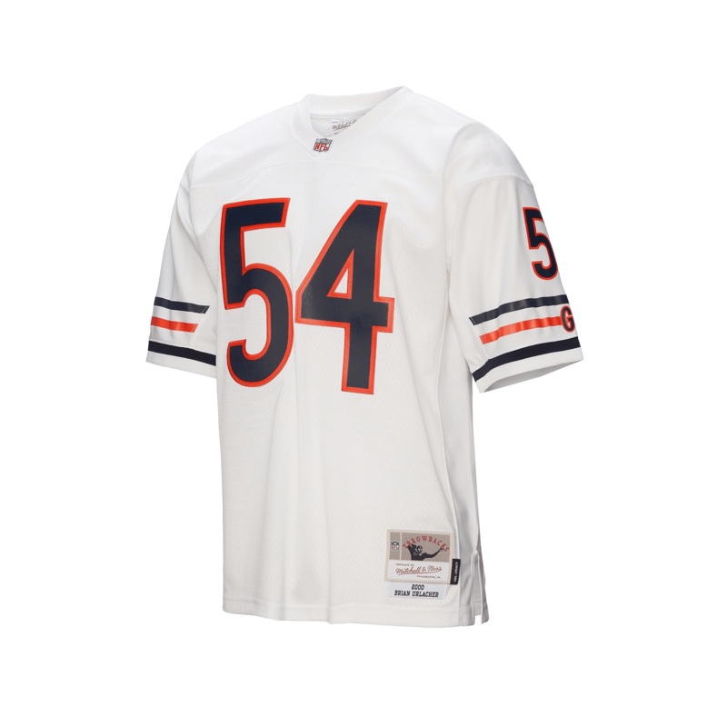 Brian Urlacher Chicago Bears Mitchell & Ness NFL 00 Throwback Legacy Jersey – White