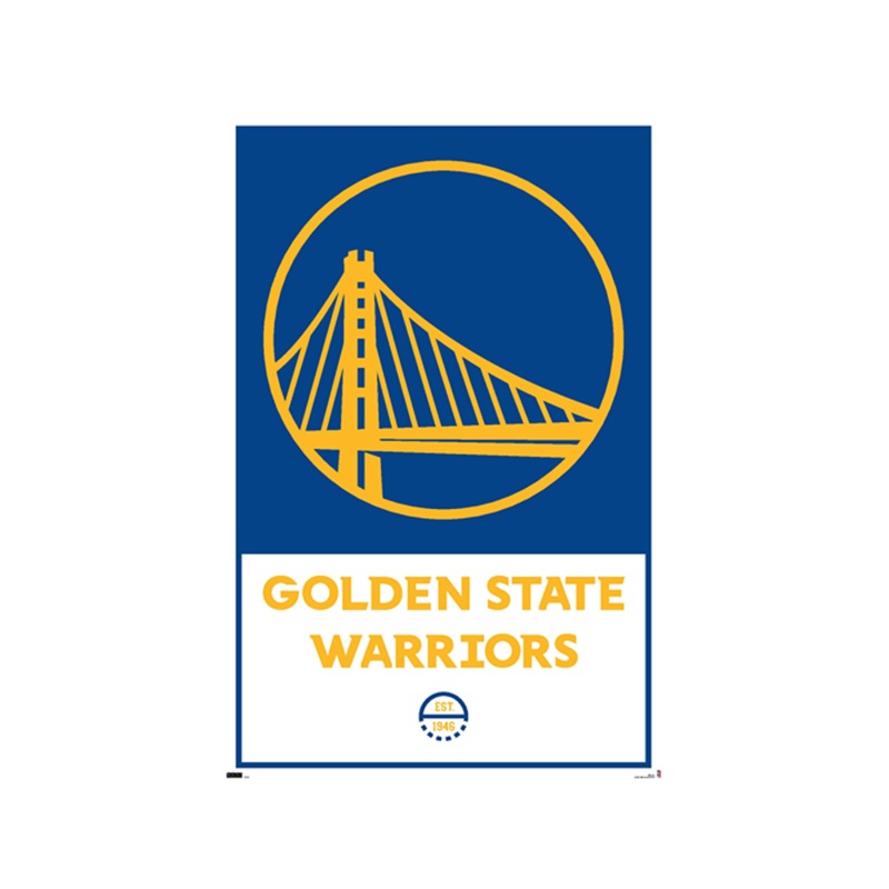 Golden State Warriors Trends NBA 61 x 91.5cm Logo Poster