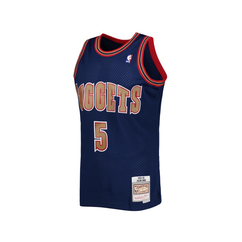 Jalen Rose Denver Nuggets Mitchell & Ness NBA 94 Swingman Jersey – Navy