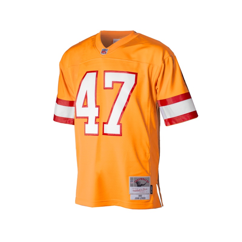 John Lynch Tampa Bay Buccaneers Mitchell & Ness NFL 93 Throwback Legacy Jersey – Orange