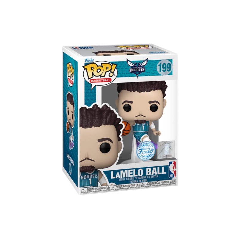 LaMelo Ball Charlotte Hornets Funko NBA 185 Pop Vinyl Figure