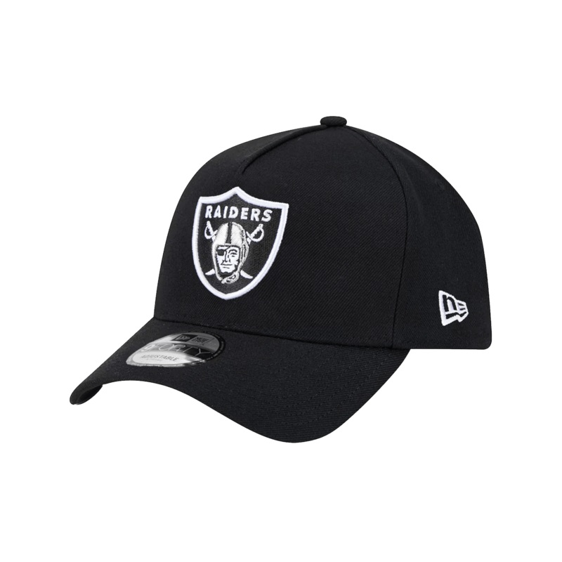 Las Vegas Raiders New Era NFL Team 9FORTY A-Frame Snapback Hat – Black