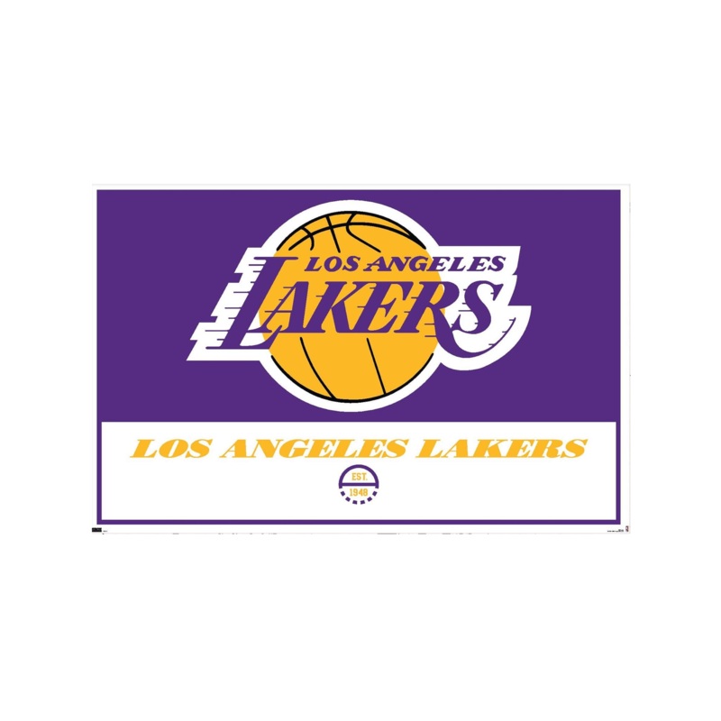 Los Angeles Lakers Trends NBA 61 x 91.5cm Logo Poster