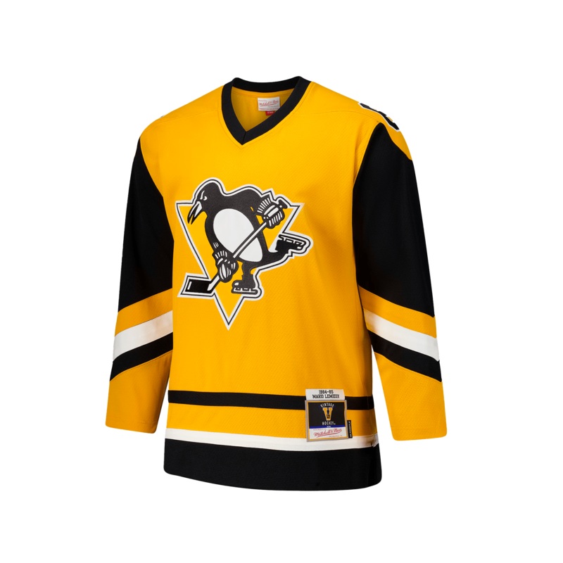 Mario Lemieux Pittsburgh Penguins Mitchell & Ness NHL 84/85 Power Play Jersey