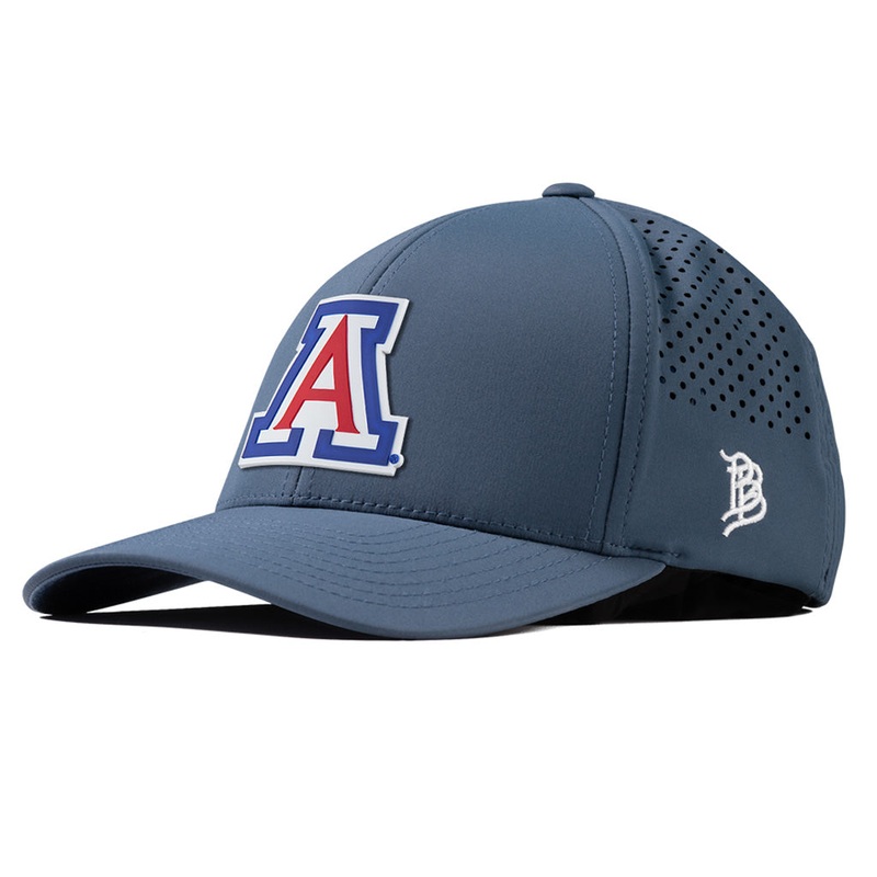 NCAA Arizona Wildcats Branded Bills Primary Logo Performance Adjustable Snapback Hat – Blue