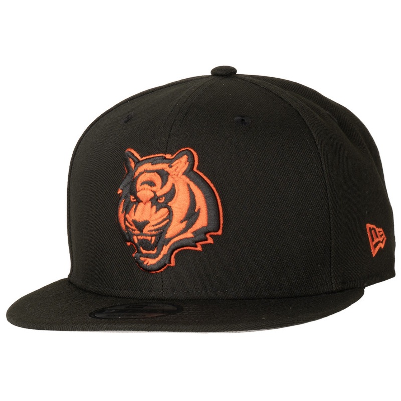 NFL Cincinnati Bengals New Era Team Color Pop 9FIFTY Snapback Hat – Black