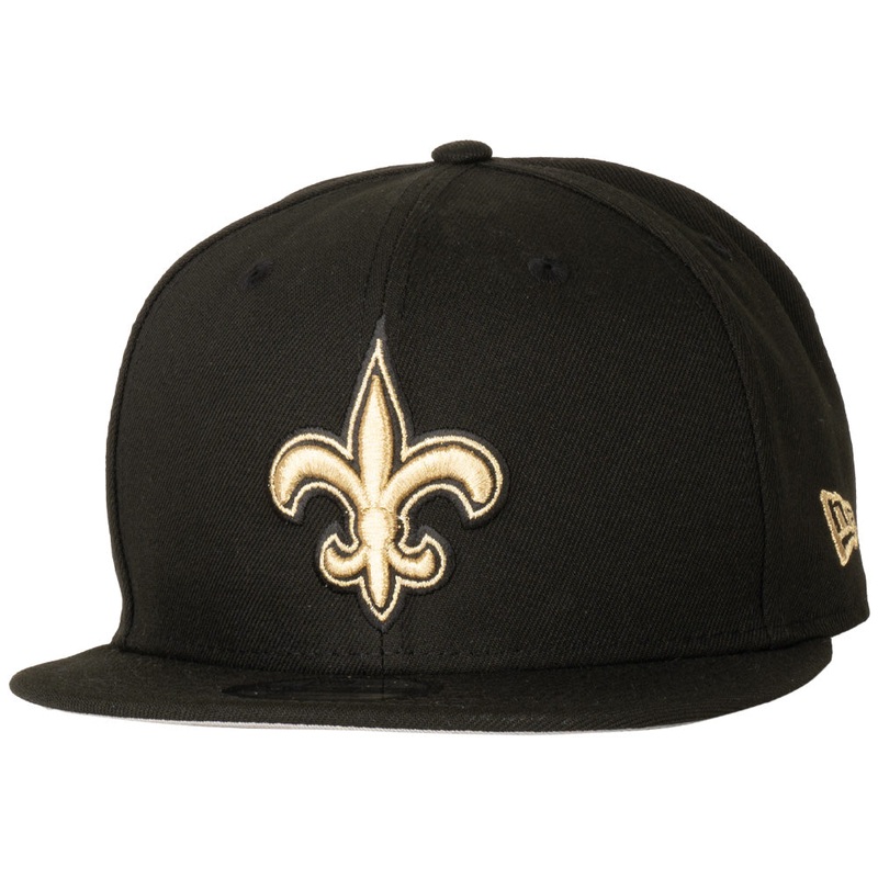 NFL New Orleans Saints New Era Team Color Pop 9FIFTY Snapback Hat – Black