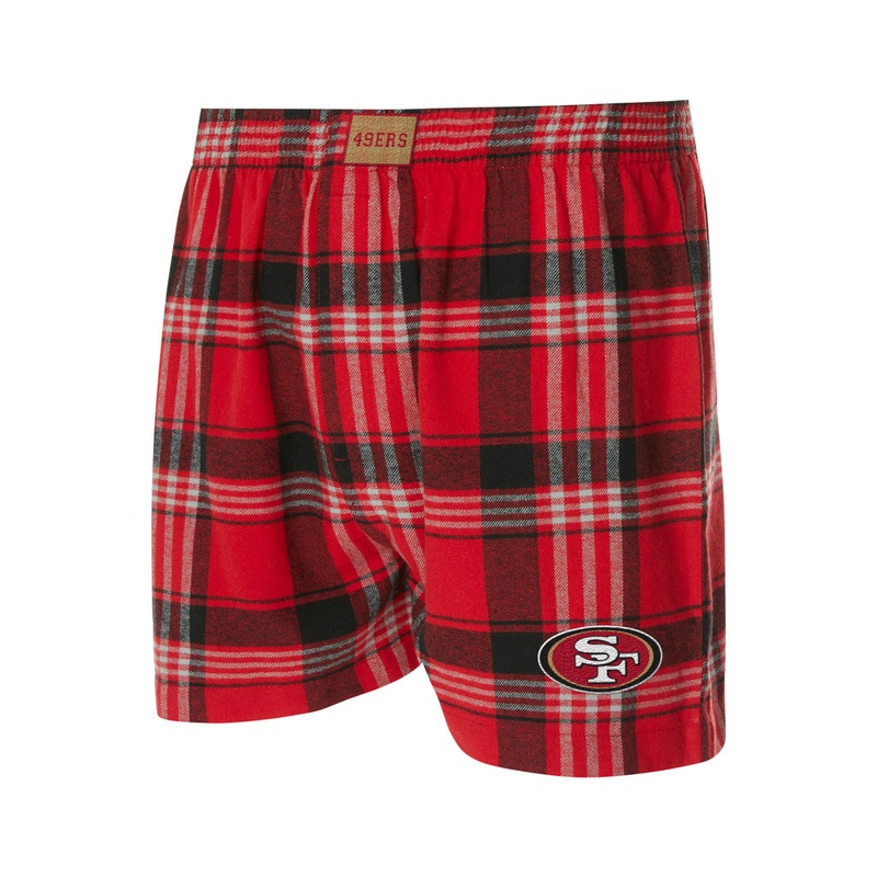 NFL San Francisco 49ers College Concepts Region Boxer Shorts – Red