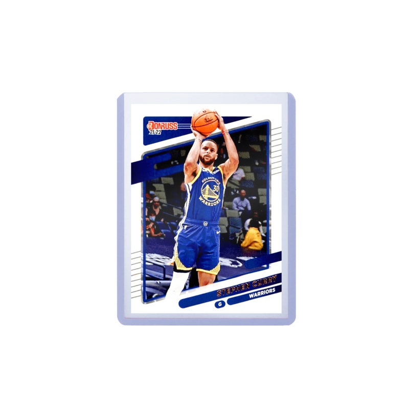 Steph Curry Golden State Warriors Panini NBA 21-22 Donruss Card