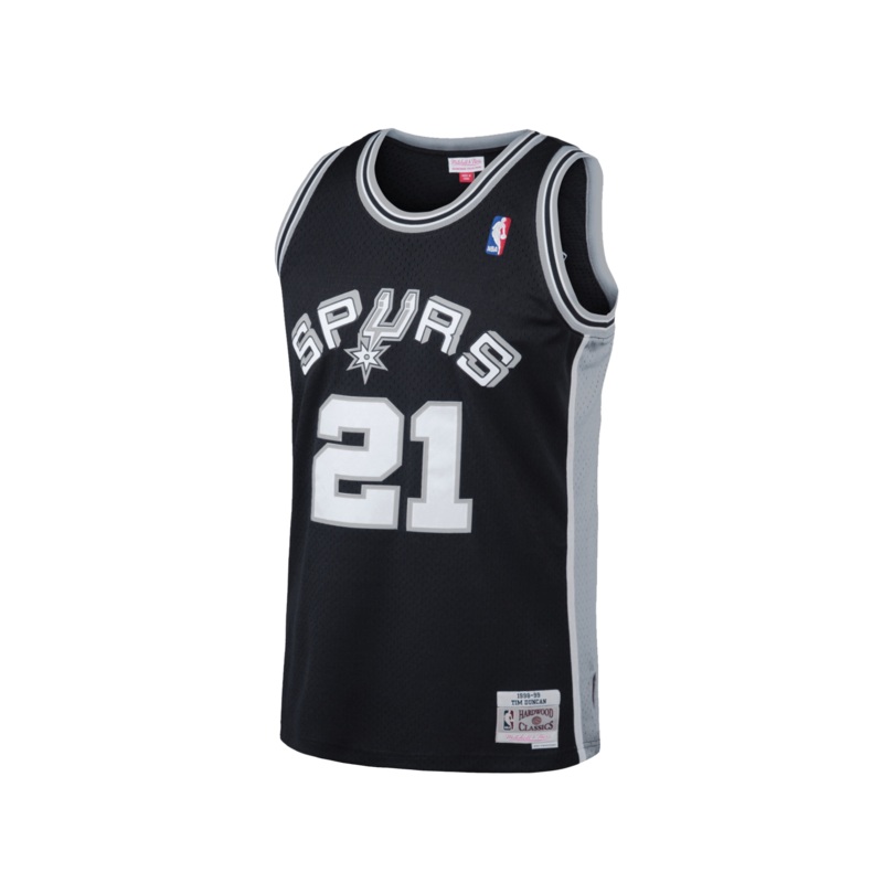 Tim Duncan San Antonio Spurs Mitchell & Ness NBA 98-99 Swingman Jersey – Black