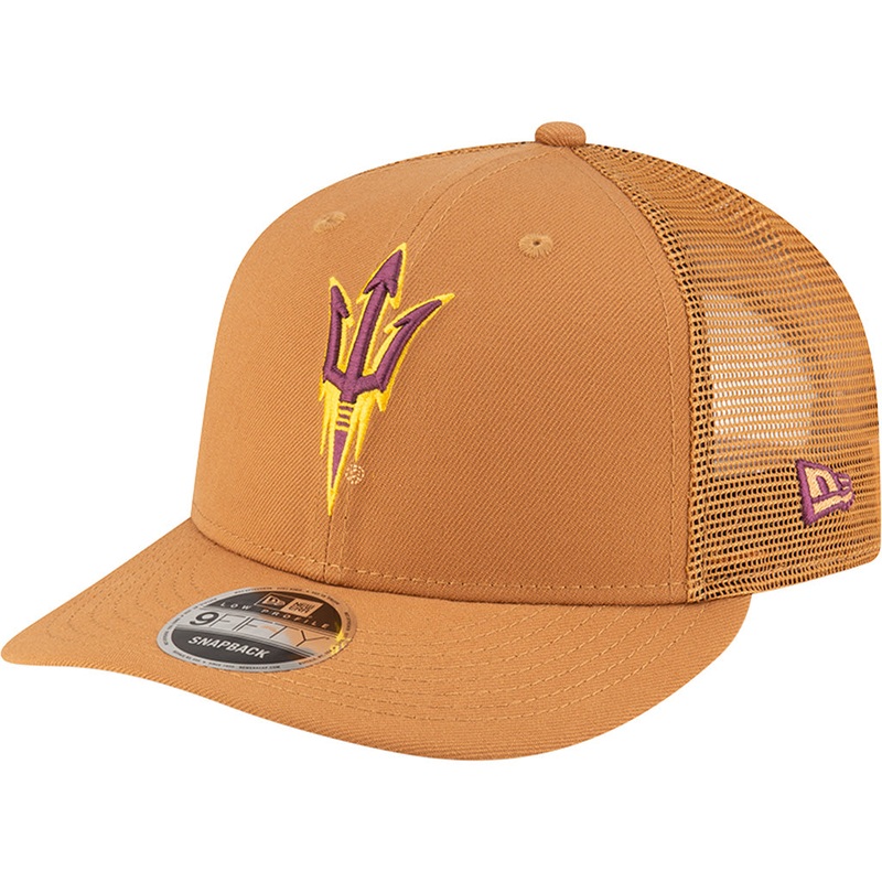 NCAA Arizona State Sun Devils Bronze Low Profile 9FIFTY Snapback Hat – Bronze