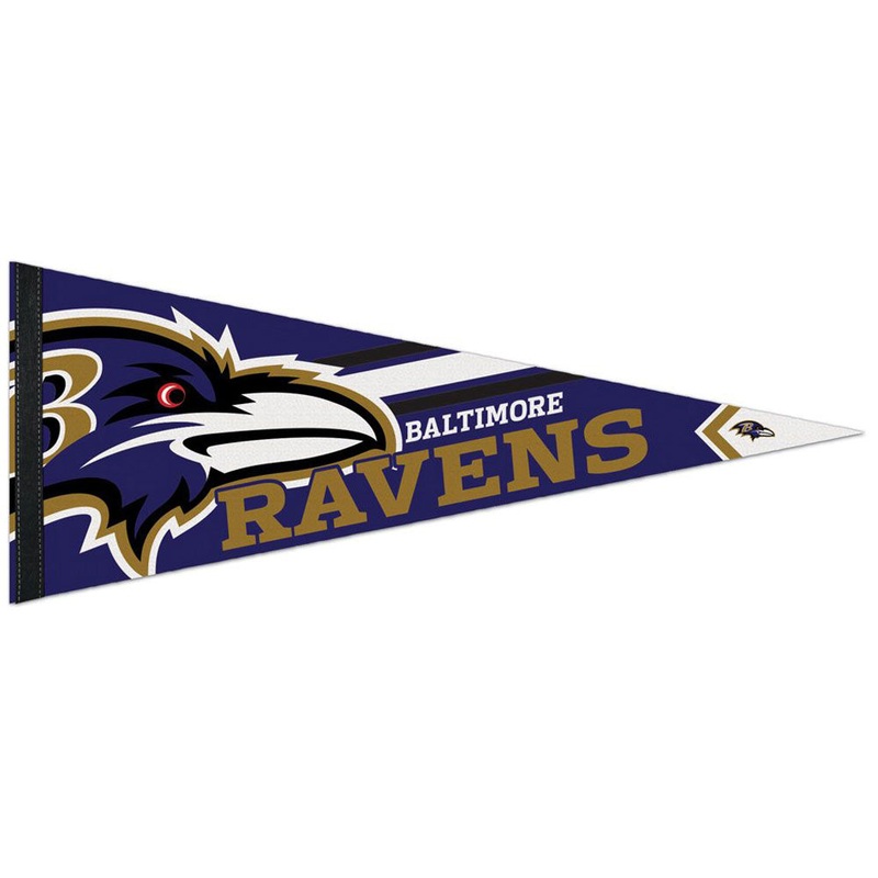 NFL Baltimore Ravens WinCraft Stripe Premium Pennant – Purple