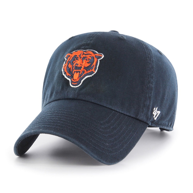 NFL Chicago Bears ’47 Legacy Clean Up Adjustable Hat Hat – Navy