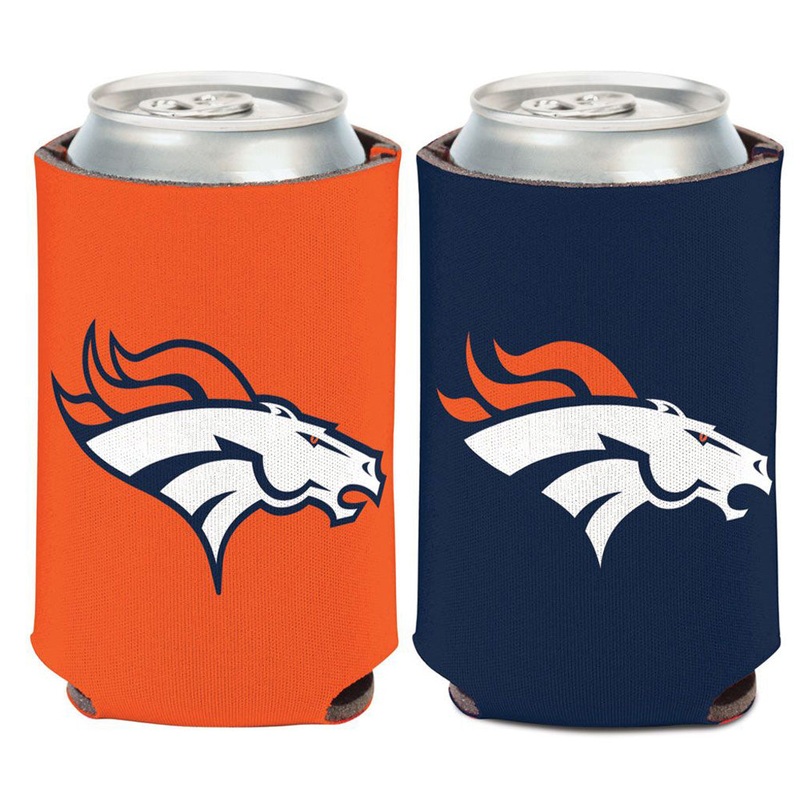 NFL Denver Broncos WinCraft 12oz Logo Can Cooler – Orange/Navy