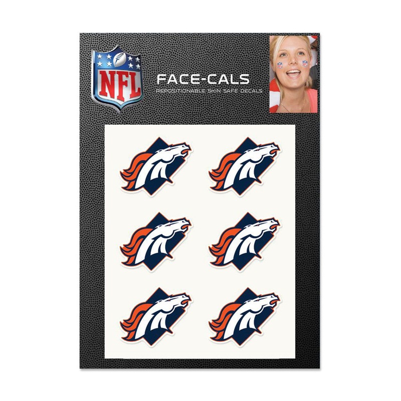 NFL Denver Broncos WinCraft 6-pack State Face-Cals – Navy