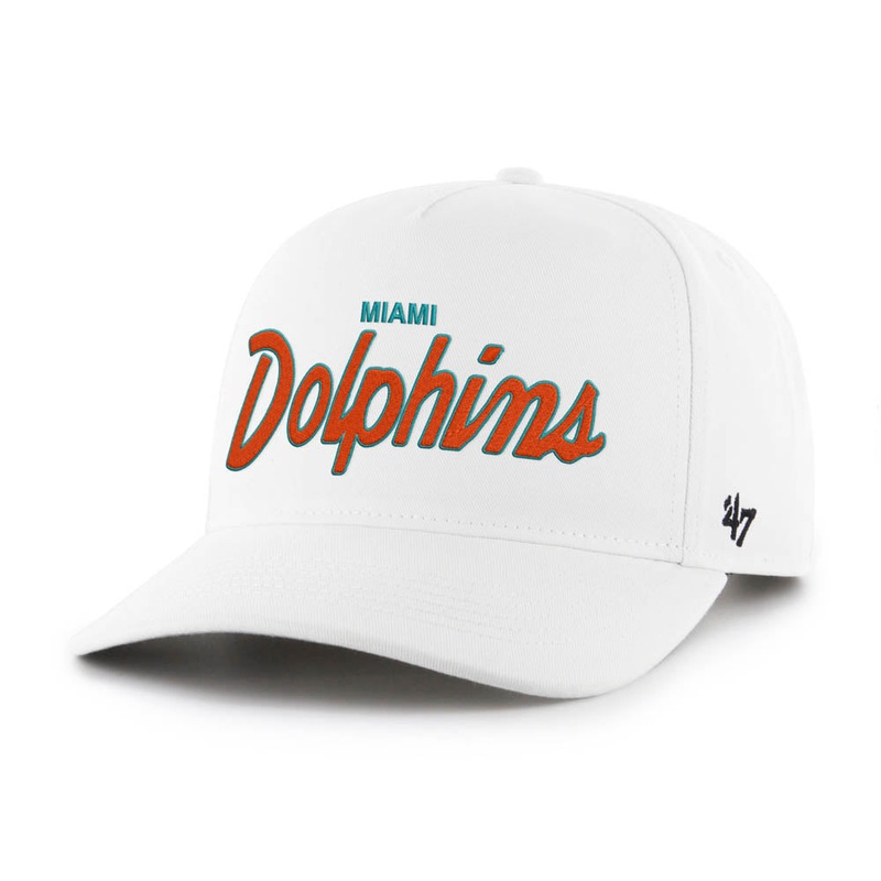 NFL Miami Dolphins ’47 Crosstown Basic Hitch Adjustable Hat – White
