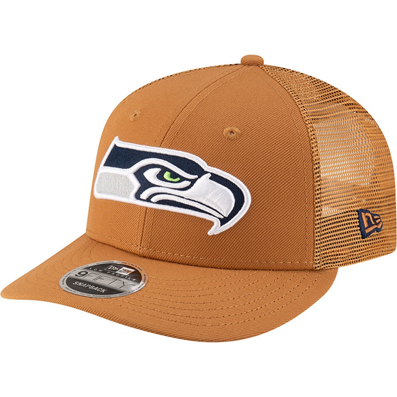 NFL Seattle Seahawks Bronze Low Profile 9FIFTY Snapback Hat – Bronze