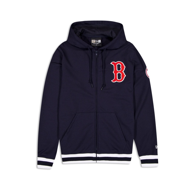 Boston Red Sox Coop Logo Select Full-Zip Hoodie