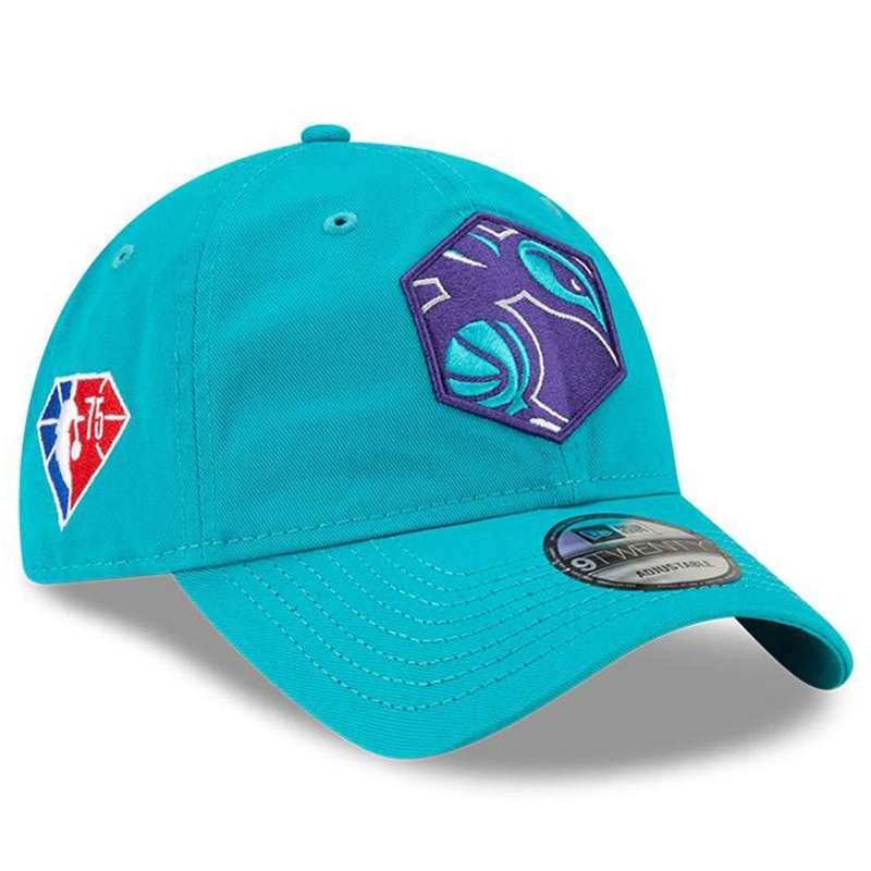 Charlotte Hornets New Era NBA 2021 Draft 9TWENTY Strapback Hat – Teal