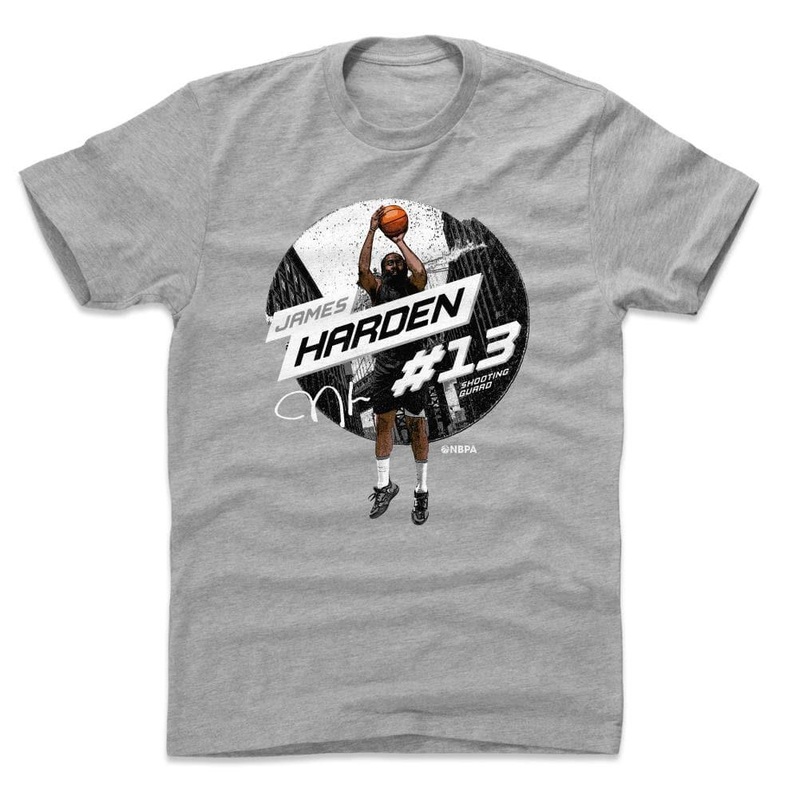 James Harden Brooklyn Nets 500 Level NBA City Emblem T-Shirt – Grey