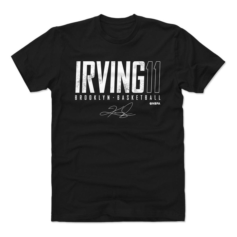 Kyrie Irving Brooklyn Nets 500 Level NBA Elite T-Shirt – Black