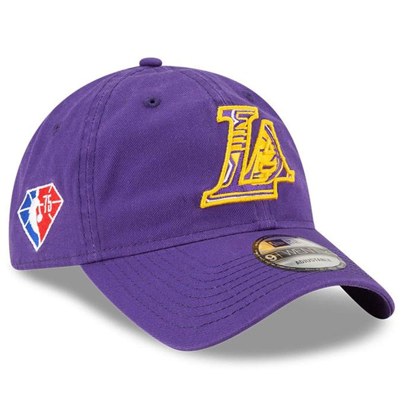 Los Angeles Lakers New Era NBA 2021 Draft 9TWENTY Strapback Hat – Purple