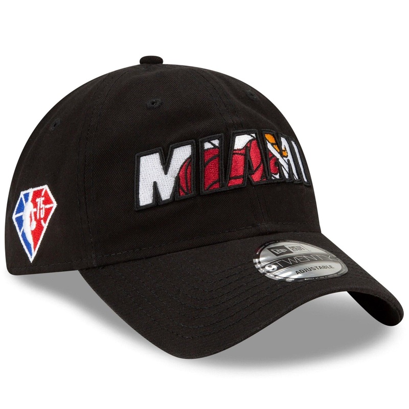 Miami Heat New Era NBA 2021 Draft 9TWENTY Strapback Hat – Black